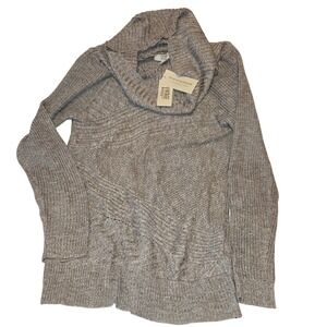 Vintage America Blues Womens‎ Cowl Neck Knit Sweater On Off Shoulder Medium